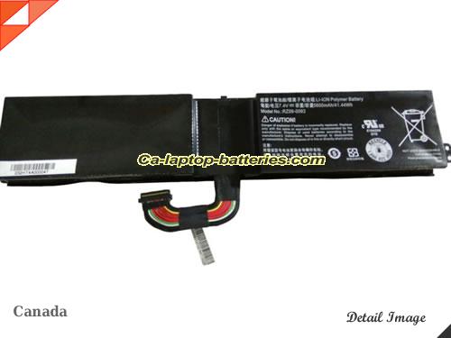 Genuine RAZER RZ09-0093 Razer Edge Tablet Battery For laptop 5400mAh, 41.44Wh , 7.6V, Black , Li-Polymer