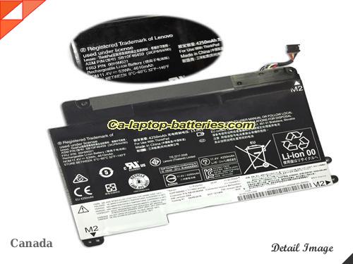 Genuine LENOVO Yoga 14 20DM000VUS Battery For laptop 4540mAh, 53Wh , 11.4V, Black , Li-Polymer