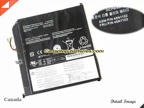 Genuine LENOVO ThinkPad X1 MT3697 Battery For laptop 42Wh, 3.785Ah, 11.1V, Black , Li-Polymer