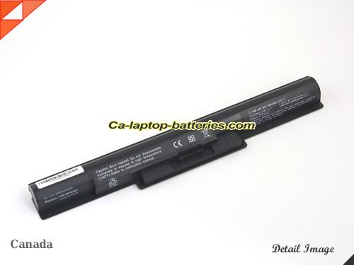 SONY VAIO SVF1421UST Replacement Battery 2600mAh, 33Wh  14.8V Black Li-ion