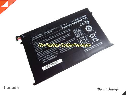 Genuine TOSHIBA AT330 Battery For laptop 3280mAh, 38Wh , 11.1V, Black , Li-Polymer