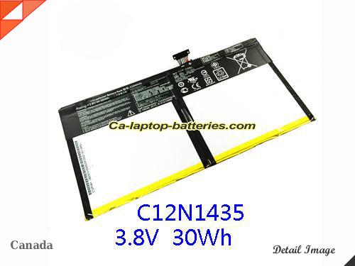Genuine ASUS T100HA-3A Battery For laptop 30Wh, 3.8V, Black , Li-Polymer