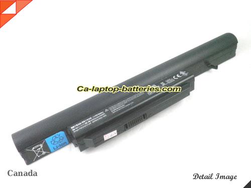 Genuine HASEE K580S-I7 Battery For laptop 4400mAh, 11.1V, Black , Li-ion