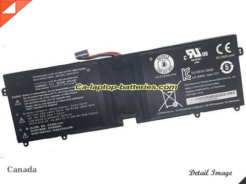Genuine LG Gram 13ZD940-GX50K Battery For laptop 4425mAh, 35Wh , 7.7V, Black , Li-ion