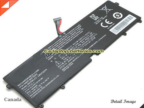Genuine LG Gram 15ZD950-GX5BK Battery For laptop 4000mAh, 30Wh , 7.6V, Black , Li-ion