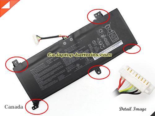 Genuine ASUS VivoBook 14 F412FA-EB089T Battery For laptop 4850mAh, 37Ah, 7.7V, Black , Li-Polymer
