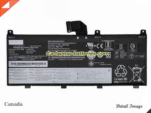 Genuine LENOVO ThinkPad P53(20QNA006CD) Battery For laptop 8000mAh, 90Wh , 11.25V, Black , Li-Polymer