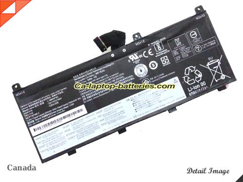 Genuine LENOVO ThinkPad P53(20QNA007CD) Battery For laptop 7800mAh, 87Wh , 11.25V, Black , Li-Polymer