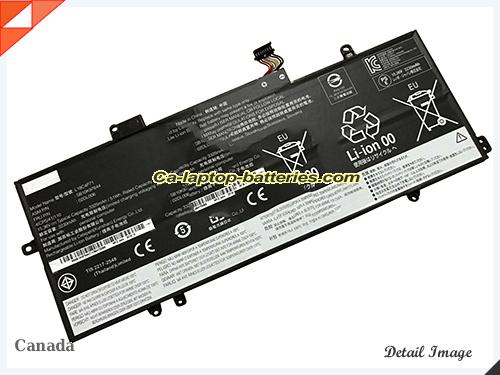 Genuine LENOVO ThinkPad X1 Yoga 2019 Battery For laptop 3312mAh, 51Wh , 15.4V, Black , Li-Polymer