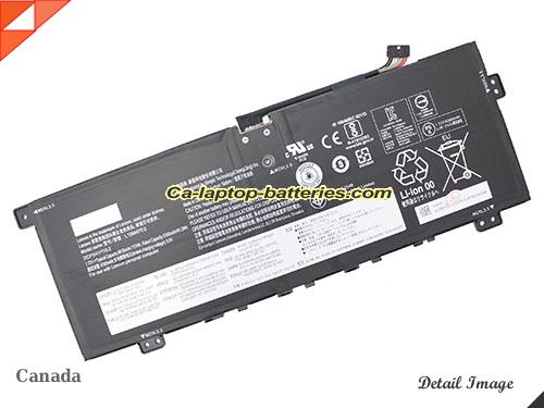 Genuine LENOVO Yoga C740-14IML Battery For laptop 6610mAh, 51Wh , 7.72V, Black , Li-Polymer