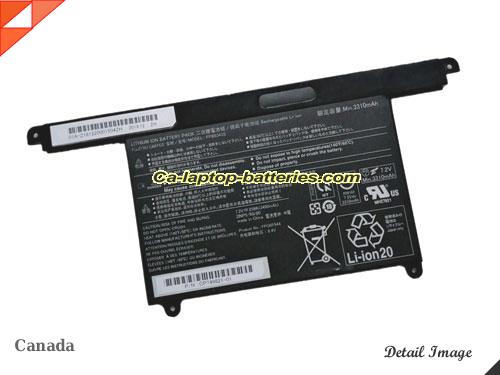 Genuine FUJITSU LIFEBOOK U938/S Battery For laptop 3490mAh, 25Wh , 7.2V, Black , Li-Polymer