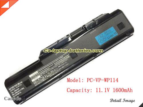 Genuine NEC PC-LL750BS6R Battery For laptop 1600mAh, 11.1V, Black , Li-lion