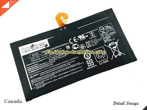Genuine HP Pro Tablet 608 G1(H9X45EA) Battery For laptop 5530mAh, 21Wh , 3.8V, Black , Li-ion