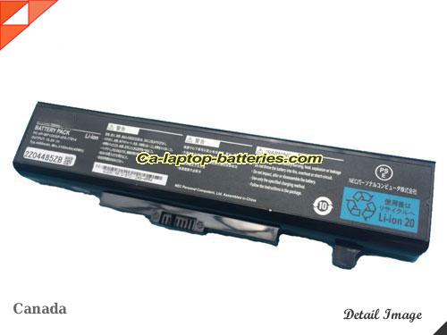 Genuine NEC PC-LE150M1W Battery For laptop 4400mAh, 47Wh , 10.8V, Black , Li-ion