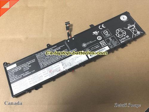 Genuine LENOVO ThinkPad P1 Gen 1 Battery For laptop 5235mAh, 80Wh , 15.36V, Black , Li-Polymer