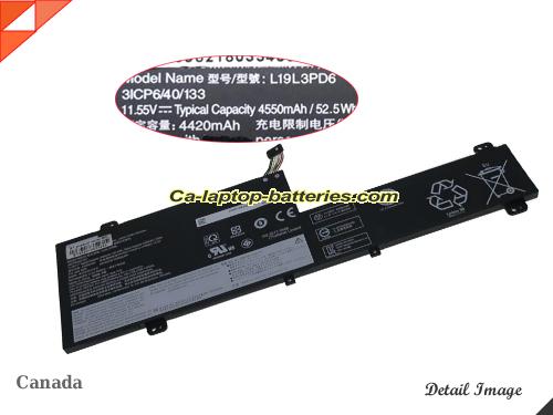 LENOVO 3ICP6/40/133 Battery 4550mAh, 52.5Wh  11.55V Black Li-Polymer