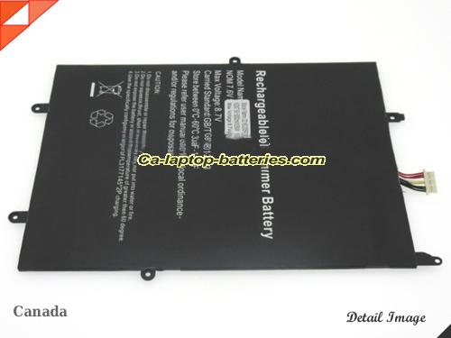 Genuine CHUWI LapBook 14 Inch 2017 Battery For laptop 5000mAh, 38Wh , 7.6V, Black , Li-Polymer
