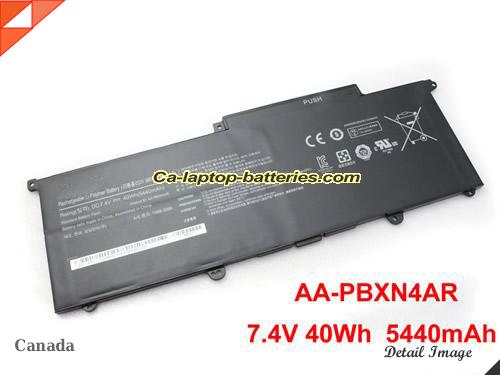 Genuine SAMSUNG 900X3K-K05 Battery For laptop 5440mAh, 40Wh , 7.4V, Black , Li-Polymer