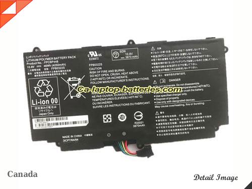 Genuine FUJITSU ARROWS Tab Q775/K Battery For laptop 4250mAh, 46Wh , 10.8V, Black , Li-Polymer