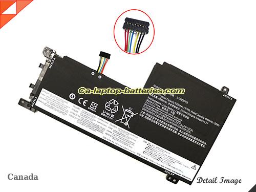 Genuine LENOVO IdeaPad 5-15IIL05 81YK003VMZ Battery For laptop 5005mAh, 57Wh , 11.52V, Black , Li-Polymer