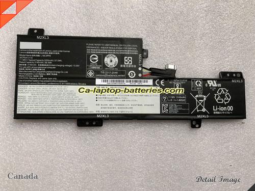 Genuine LENOVO IdeaPad Flex 3 11IGL05 Battery For laptop 3240mAh, 37.5Wh , 11.58V, Black , Li-Polymer
