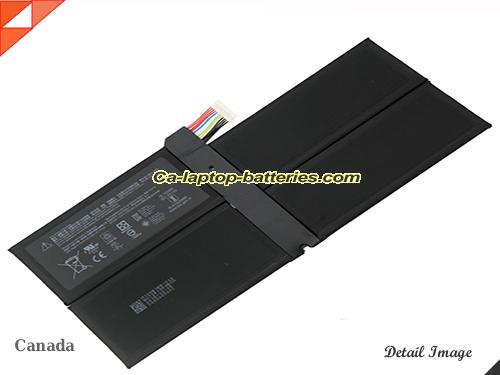 MICROSOFT Surface Pro 7 1866 Replacement Battery 5702mAh, 43.2Wh  7.57V Black Li-Polymer