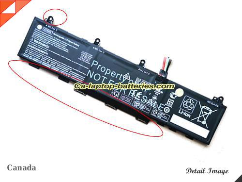 Genuine HP ZBook Firefly 14 G7 206V5PA Battery For laptop 4400mAh, 53Wh , 11.55V, Black , Li-Polymer
