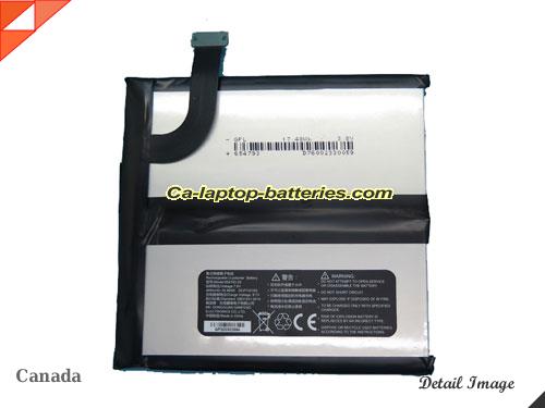 GPD 654793-2S Battery 4600mAh, 34.96Wh  7.6V Sliver Li-Polymer