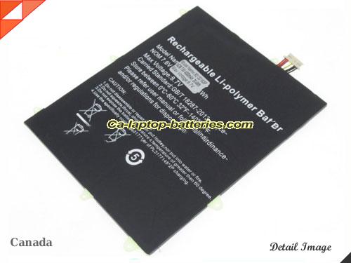 Genuine JUMPER TH116A-YD Battery For laptop 4000mAh, 30.4Wh , 7.6V, Black , Li-Polymer