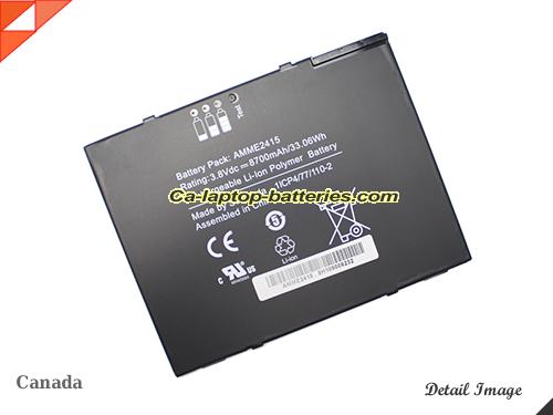 ZEBRA ET50 Series Tablet Replacement Battery 8700mAh, 33.06Wh  3.8V Black Li-Polymer