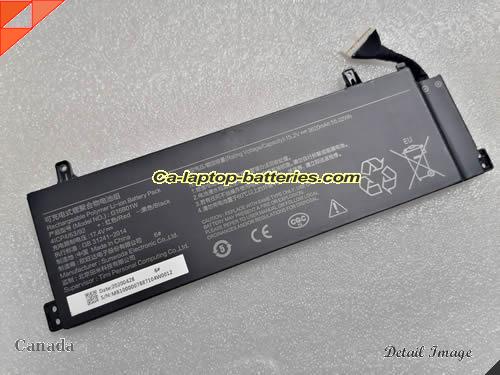 Genuine XIAOMI Redmi G 16.1 Gaming Battery For laptop 3620mAh, 55.02Wh , 15.2V, Black , Li-Polymer