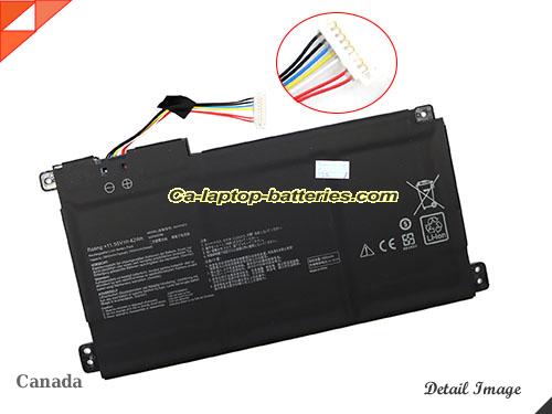 Genuine ASUS VivoBook 14 E410MA-EK017TS Battery For laptop 3550mAh, 42Wh , 11.55V, Black , Li-Polymer