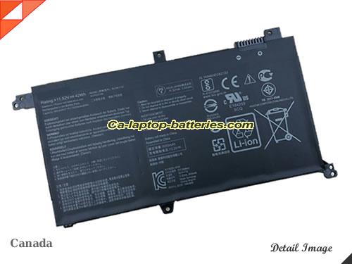 Genuine ASUS VivoBook K571GD-BQ336T Battery For laptop 3727mAh, 42Wh , 11.52V, Black , Li-Polymer