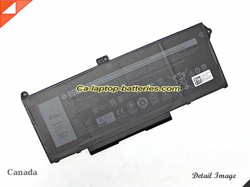 Genuine DELL Latitude 15 5520 Battery For laptop 4145mAh, 63Wh , 15.2V, Black , Li-Polymer