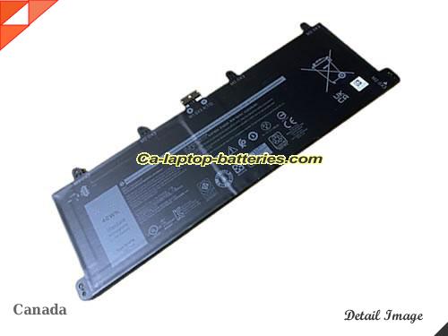 Genuine DELL Latitude 7320 Battery For laptop 5000mAh, 40Wh , 7.6V, Black , Li-Polymer