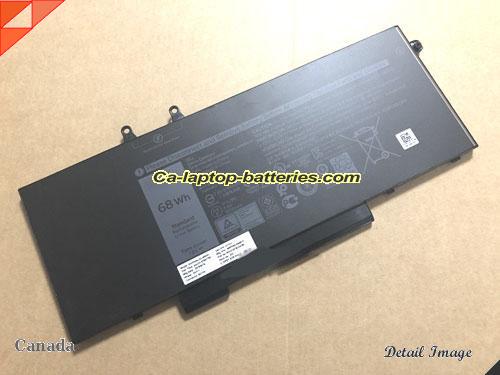Genuine DELL Latitude 5400-PTVJ9 Battery For laptop 8500mAh, 68Wh , 7.6V, Black , Li-Polymer