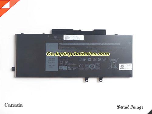 Genuine DELL Latitude 14 5410 WFGKG Battery For laptop 4250mAh, 68Wh , 15.2V, Black , Li-Polymer