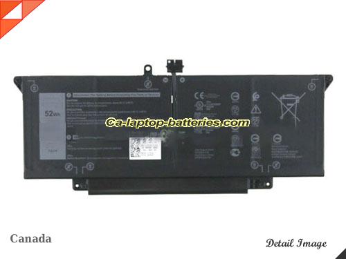 DELL Latitude 7310 2KP4Y Replacement Battery 6500mAh, 52Wh  7.6V Black Li-Polymer