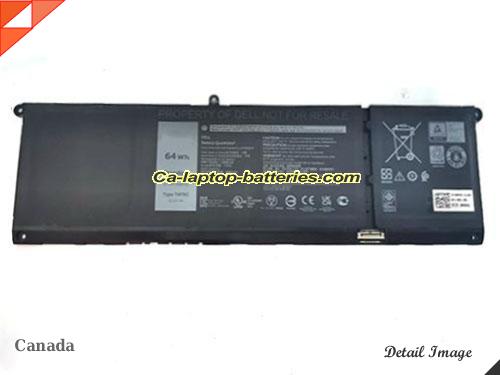 DELL TN70C Battery 4000mAh, 64Wh  15.2V Black Li-Polymer