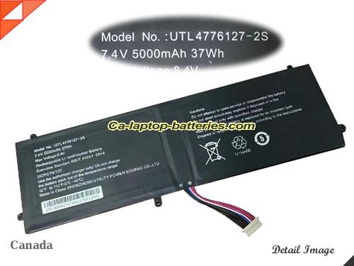Genuine PRESTIGIO Smartbook 141 C2 Battery For laptop 5000mAh, 37Wh , 7.4V, Black , Li-Polymer