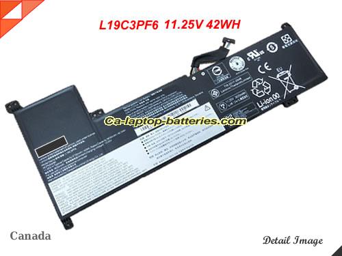 Genuine LENOVO V17 IIL 82GX0089SC Battery For laptop 3735mAh, 42Wh , 11.25V, Black , Li-Polymer