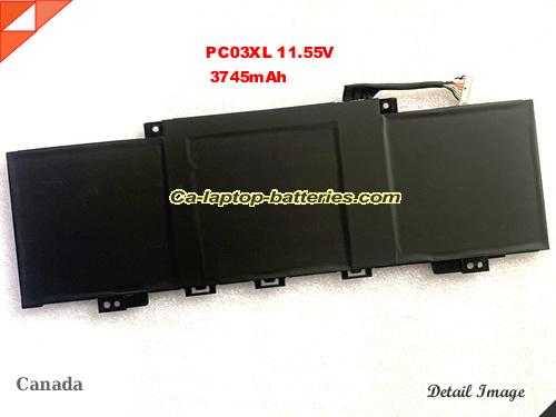 HP HSTNN-OB1W Battery 3745mAh, 43.3Wh  11.55V Black Li-Polymer