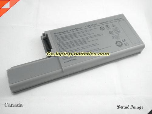 DELL MM165 Battery 6600mAh 11.1V Grey Li-ion