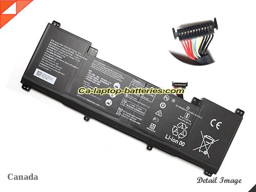 Genuine HUAWEI MateBook 16 R7 5800H Battery For laptop 7330mAh, 84Wh , 11.46V, Black , Li-Polymer
