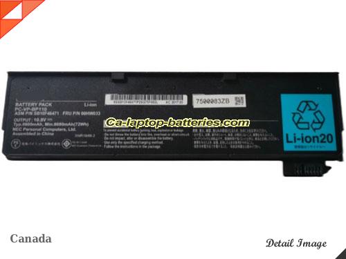 Genuine NEC VK24M/B-R Battery For laptop 2310mAh, 26Wh , 11.4V, Black , Li-ion