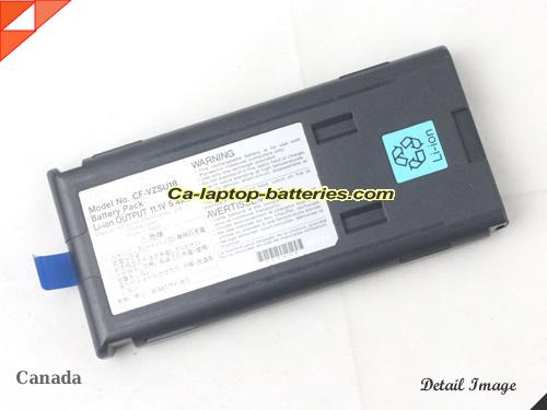 Genuine PANASONIC CF-50 Series Battery For laptop 5400mAh, 5.4Ah, 11.1V, Metallic Blue , Li-ion