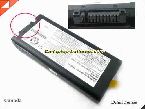 Genuine PANASONIC Toughbook-51 Battery For laptop 7650mAh, 84Wh , 7.8Ah, 11.1V, Black , Li-ion