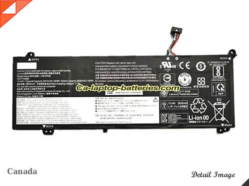 Genuine LENOVO ThinkBook 14 G2 ARE 20VF004KUS Battery For laptop 3912mAh, 60Wh , 15.44V, Black , Li-Polymer