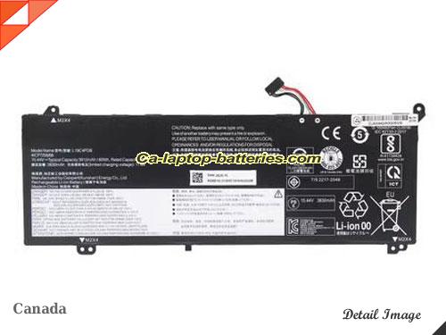 Genuine LENOVO ThinkBook 14 G3 ACL Battery For laptop 3907mAh, 60Wh , 15.36V, Black , Li-Polymer