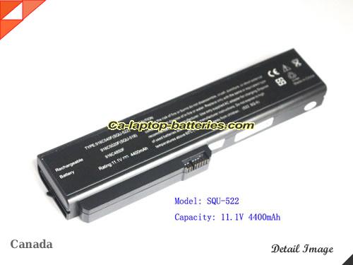 FUJITSU-SIEMENS Amilo Pro 564E1GB Replacement Battery 4400mAh, 48.8Wh  11.1V Black Li-ion